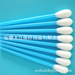 蓝色塑棒特种棉签B